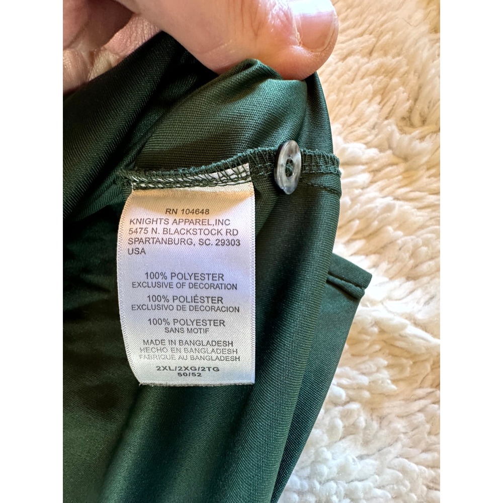 ProEdge Michigan State Spartans Mens 2XL Green Performance Polo Shirt MSU NCAA - Picture 7 of 8